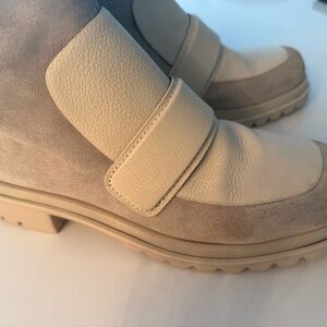 Mercedes Castillo Women's Leather Combat Boots